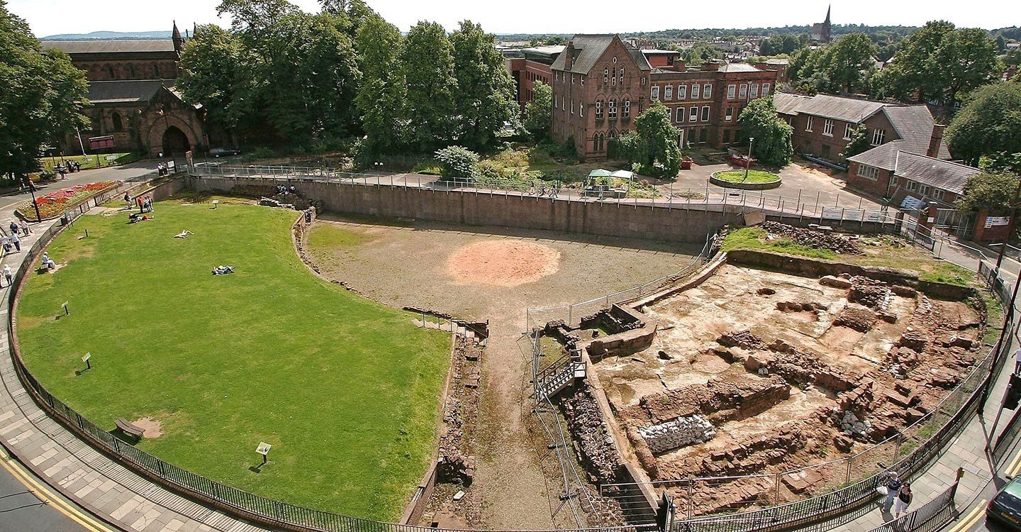 🏛️ 체스터 로마 원형극장 (Chester Roman Amphitheatre)